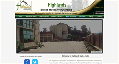 Desktop Screenshot of highlandsuiteshotel.com
